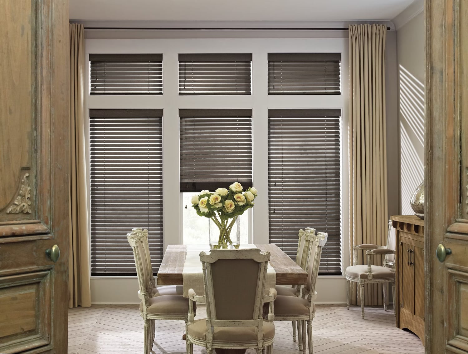 Wood and Faux Wood Blinds